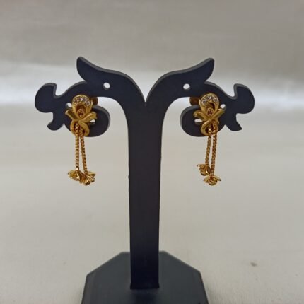 Gold plated earring