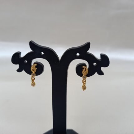 Gold plated earring