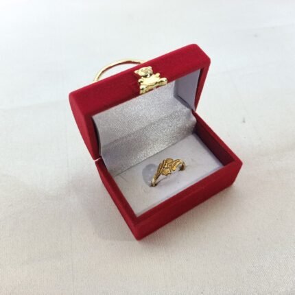 Gold plated ring