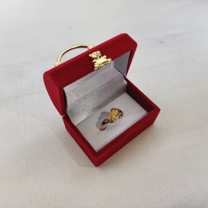 Gold plated ring
